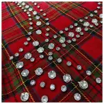 Vale Forever Rhinestone Plaid Flannel Red/Black - 4