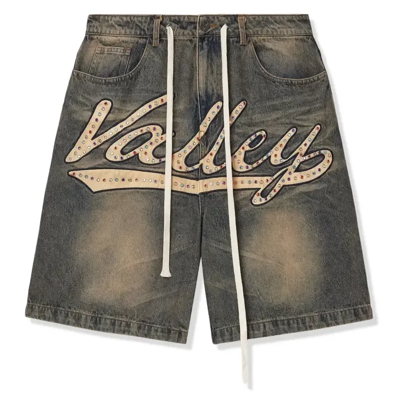 Vale Forever Skittles Jorts Mid Blue