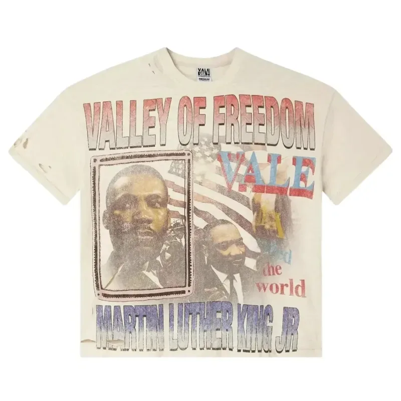 Vale Forever Valley Of Freedom T-Shirt Beige Vale Forever Valley Of Freedom T-Shirt Beige
