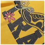 Vale Forever Valley Track Wing Graphic Tee ‘Yellow/Black/Floral’ - 6