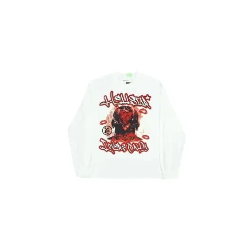 White Hellstar Studios Lovers Only Long Sleeve
