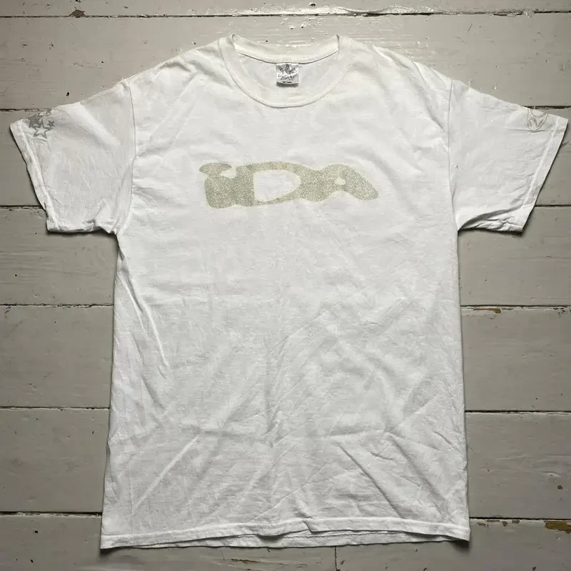 White/Silver Ida Supply Og Logo T-Shirt