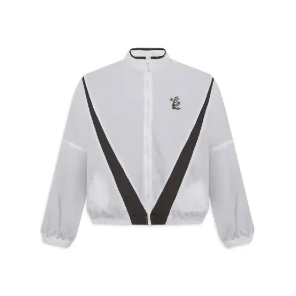 Zip-Up Hellstar White Track Jacket